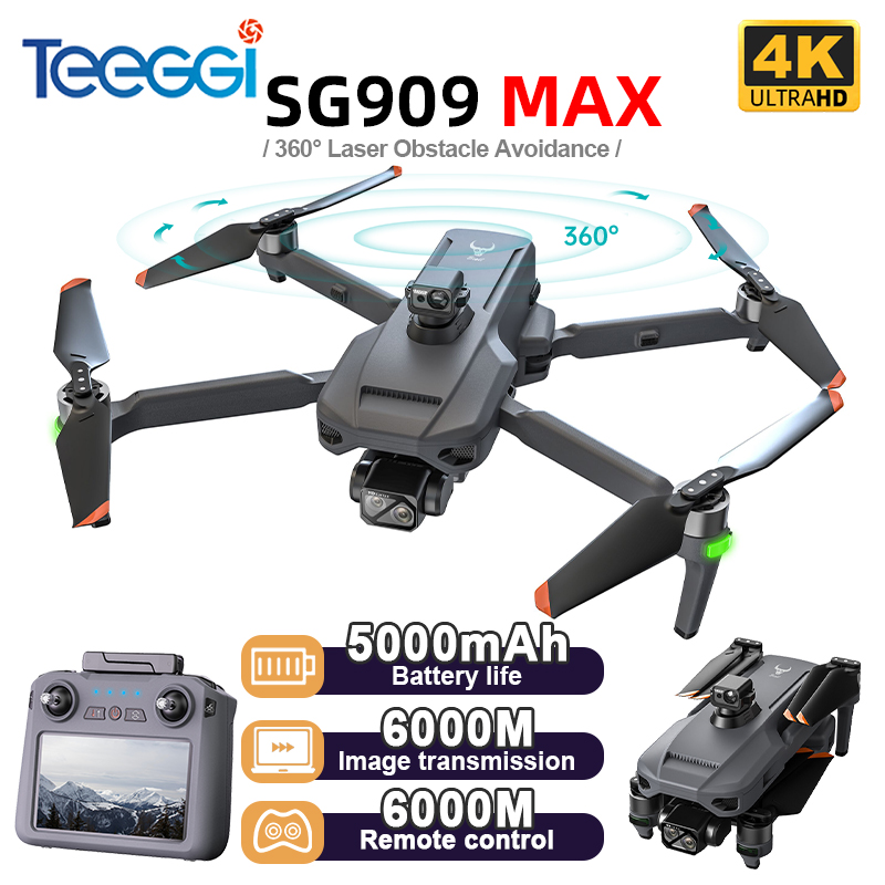 Drone Teeggi SG909 MAX GPS com - Drone Controller Screen avaliação e preço